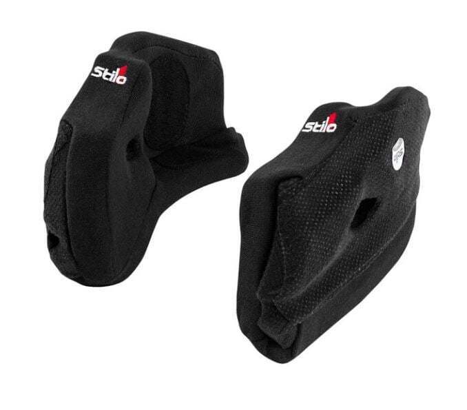 STILO YA0869-33 Подушечки для щік 33 мм для шоломів ST5 KRT, CMR Photo-0