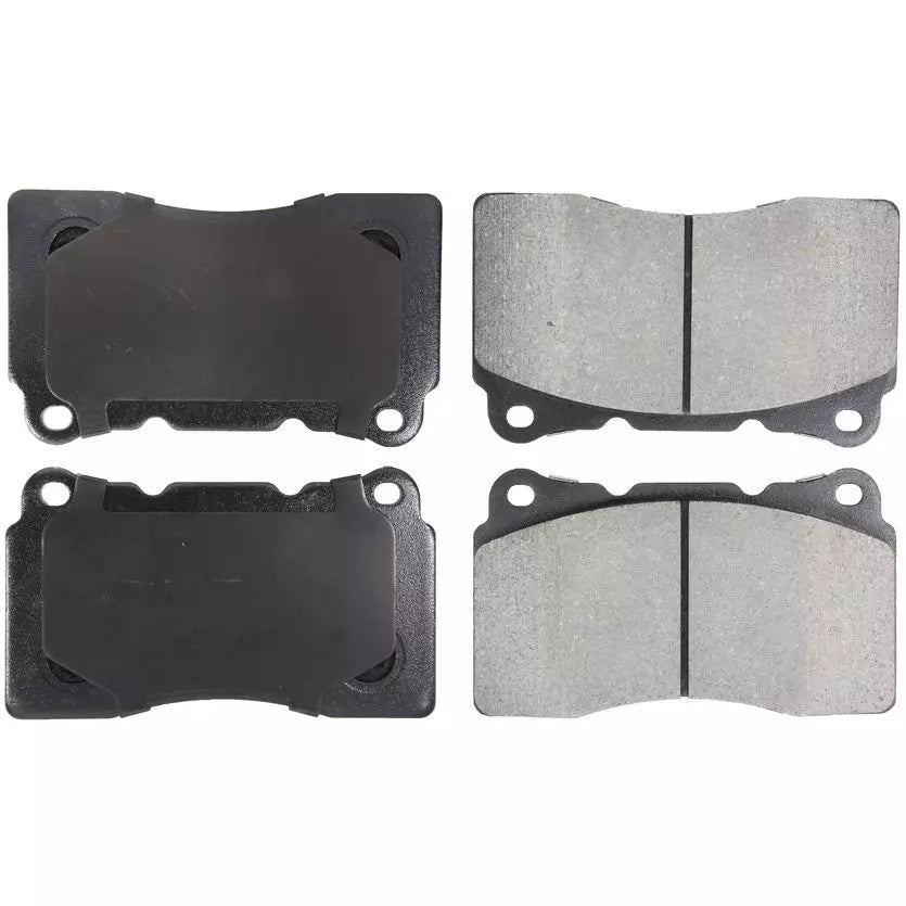 STOPTECH 309.10010 Гальмівні колодки Sport з пластинами для SUBARU STI, MITSUBISHI EVO, MEGANE RS Photo-1