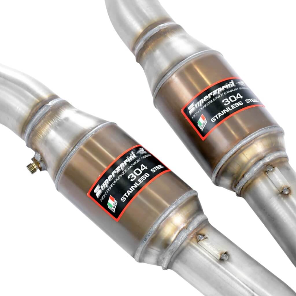 SUPERSPRINT 786802 Передній металевий каталізатор (правий / лівий) для BMW M5 (E38 / E39) Photo-1