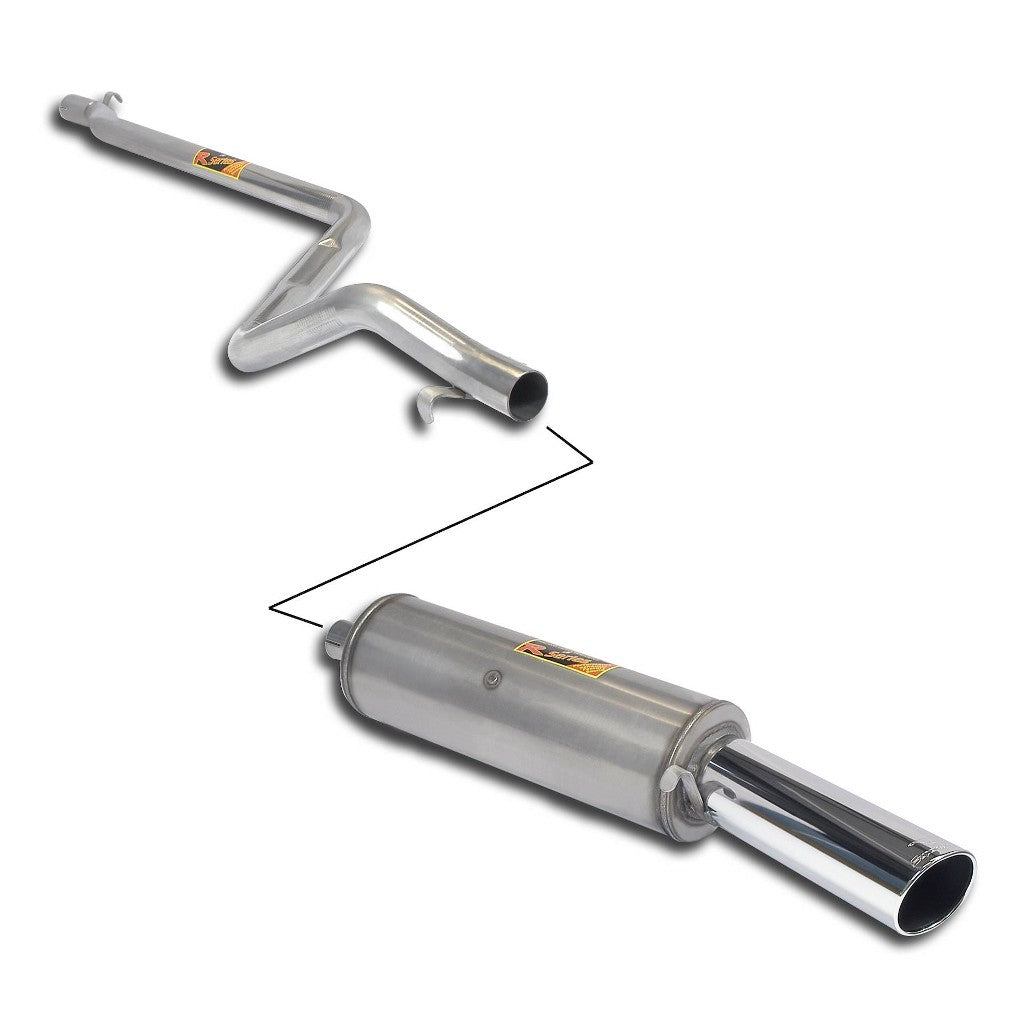 SUPERSPRINT 881610 Вихлопна система для VW Golf (Mk1) Photo-0