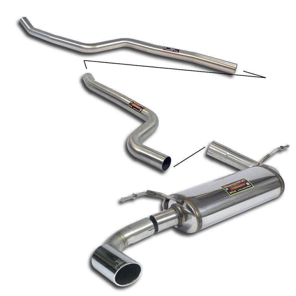 SUPERSPRINT 988310 Вихлопна система для BMW 1 Series (F20 / F21) Photo-0