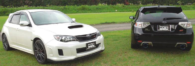 HKS 31029-AF005 Вихлопна система Super Turbo Muffler для SUBARU IMPREZA GRB Photo-3