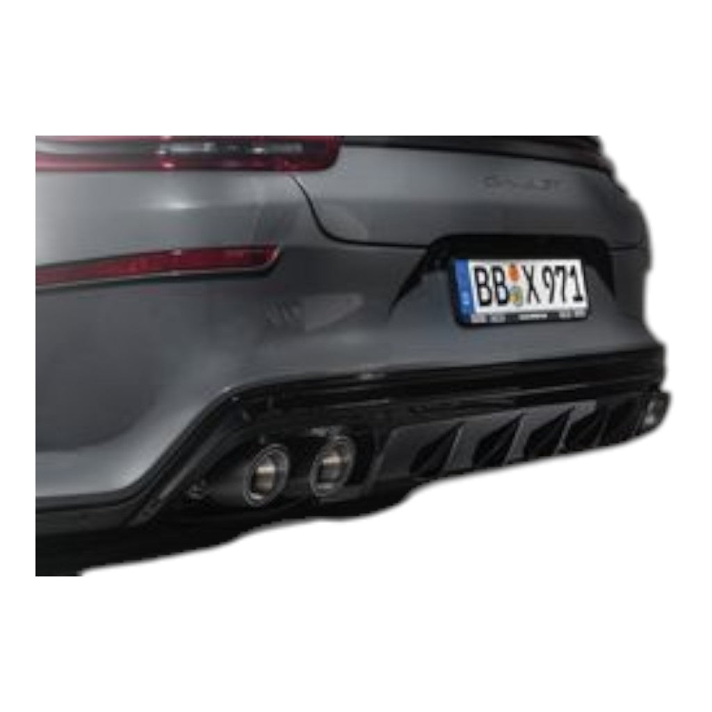 TECHART 071.310.800.009 Спортивні вихлопні насадки (титан/карбон) для PORSCHE Panamera (971) Photo-3