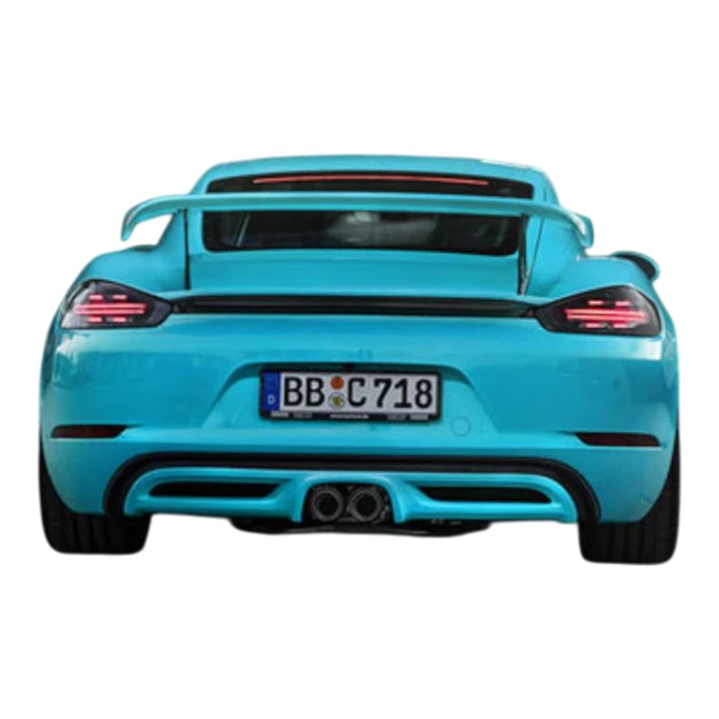 TECHART 082.100.500.009 Накладка дифузора для заднього бампера для PORSCHE 718 Cayman / Boxster S Photo-0