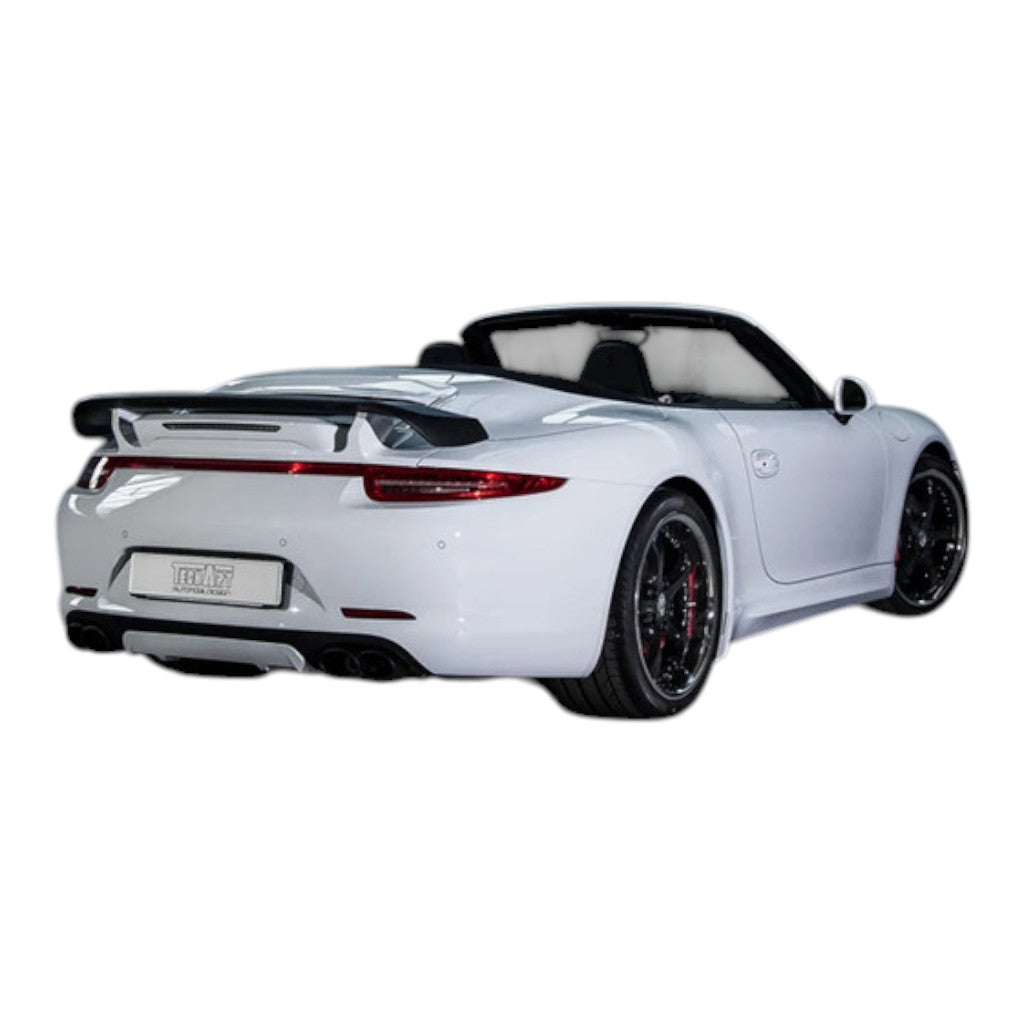 TECHART 091.121.500.009G Накладка заднього дифузора, глянцевий карбон для PORSCHE 911 Carrera 4/S/4S/GTS/4 GTS (991.1) Photo-6