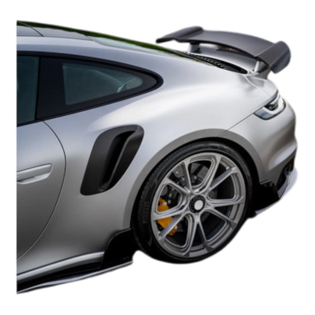TECHART 092.121.480.009G Комплект повітрозабірників, глянцевий карбон для PORSCHE 911 Turbo (992.1) / Turbo S (992) Photo-4
