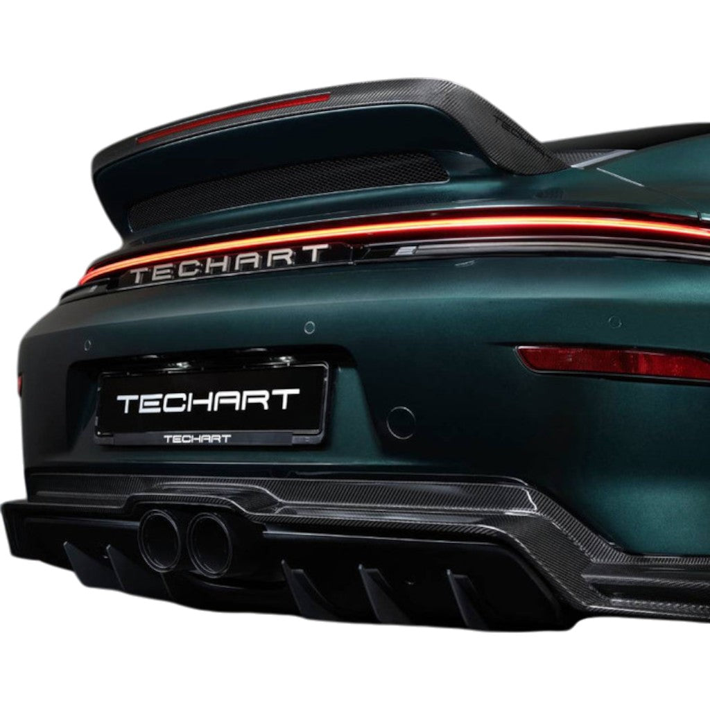 TECHART 092.121.820.009 Задній спойлер III карбон для PORSCHE 911 Carrera 4/T/S/4S/GTS/4 GTS/GT3 Touring (992)/Dakar (992.1) (Купе) Photo-4
