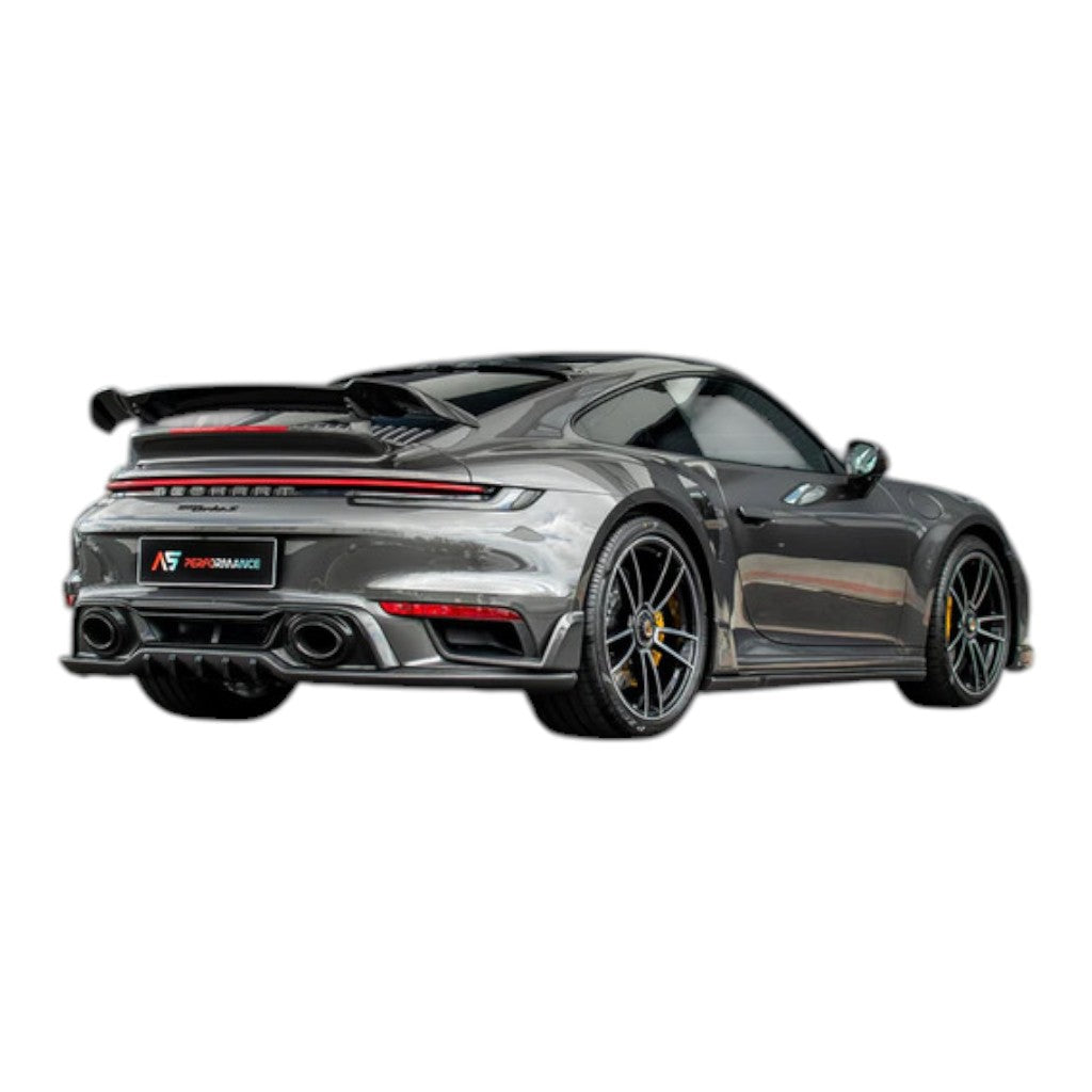 TECHART 092.121.880.009G Задній спойлер I, глянцевий карбон для PORSCHE 911 Turbo Coupe (992.1)/Turbo S Coupe (992) Photo-3