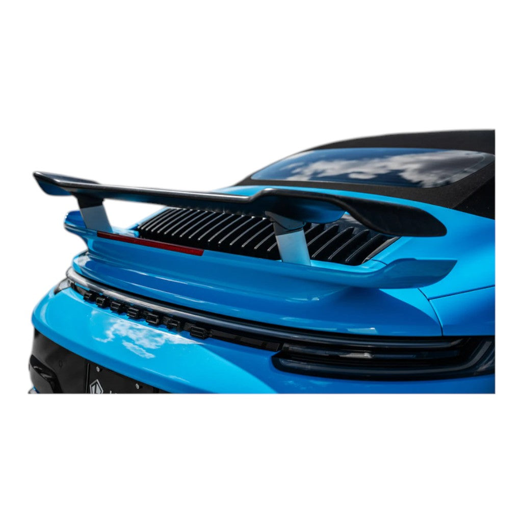 TECHART 092.121.880.009G Задній спойлер I, глянцевий карбон для PORSCHE 911 Turbo Coupe (992.1)/Turbo S Coupe (992) Photo-7