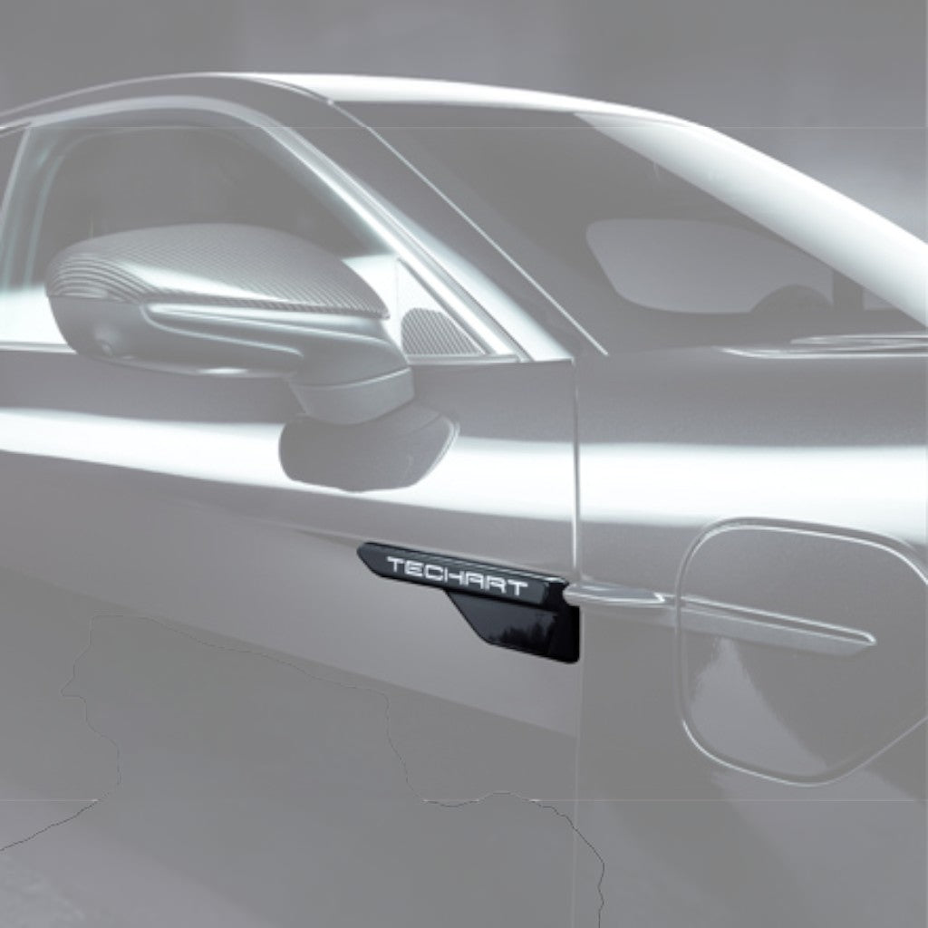 TECHART 09J.100.360.009 Декоративна накладка з логотипом TECHART для PORSCHE Taycan (9J1) Photo-0