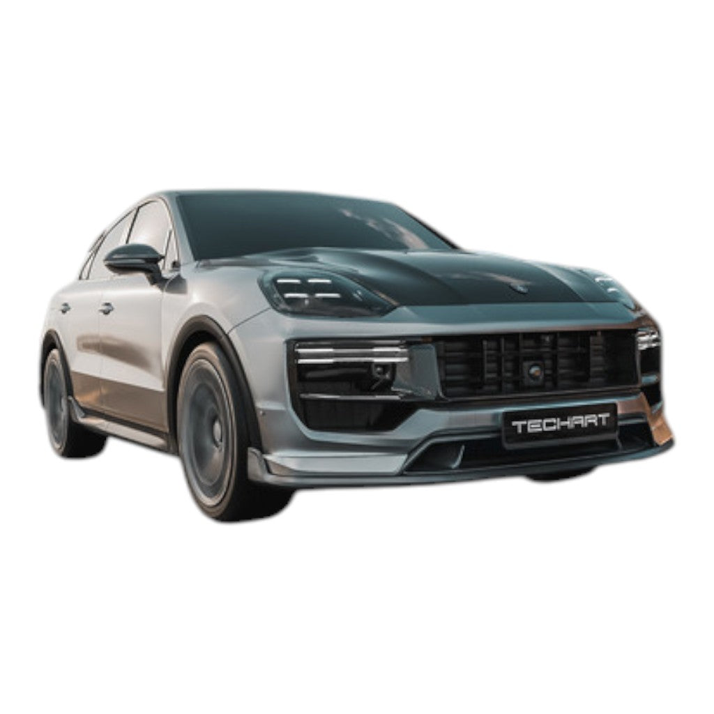 TECHART 09Y.121.108.009M Передня решітка, видимий матовий карбон для PORSCHE Cayenne E-Hybrid/S/S E-Hybrid/GTS (E3.2) Photo-5