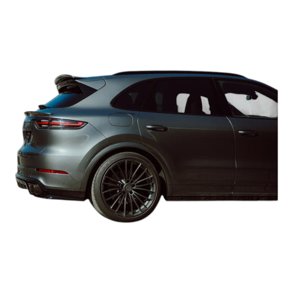 TECHART 09Y.121.650.009M Спойлер даху Turbo видимий карбон, матовий для PORSCHE Cayenne Hatchback (E3.1/E3.2) Photo-5