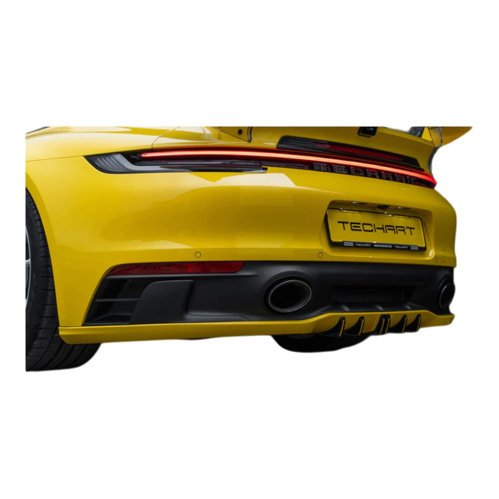 TECHART +92.100.500.103 V01 Дифузорні плавники, індивідуальний колір для PORSCHE 911 Carrera 4 / T / S / 4S / GTS / 4 GTS (992.1) Photo-1