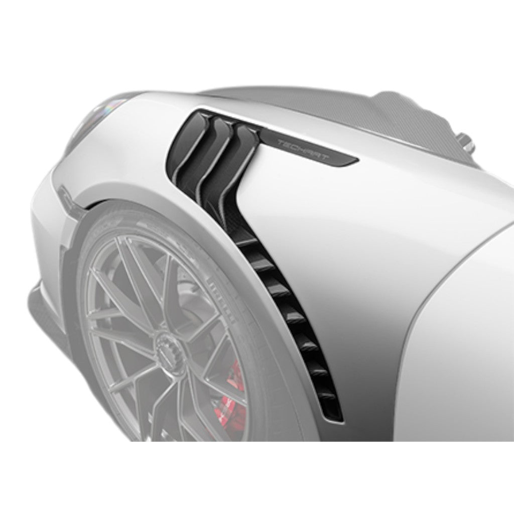 TECHART +92.121.250.210FCG-01 V01: Крило,кований глянцевий карбон для PORSCHE 911 Carrera 4/T/S/4S/GTS/4 GTS/GT3/GT3 Touring (992) Photo-0