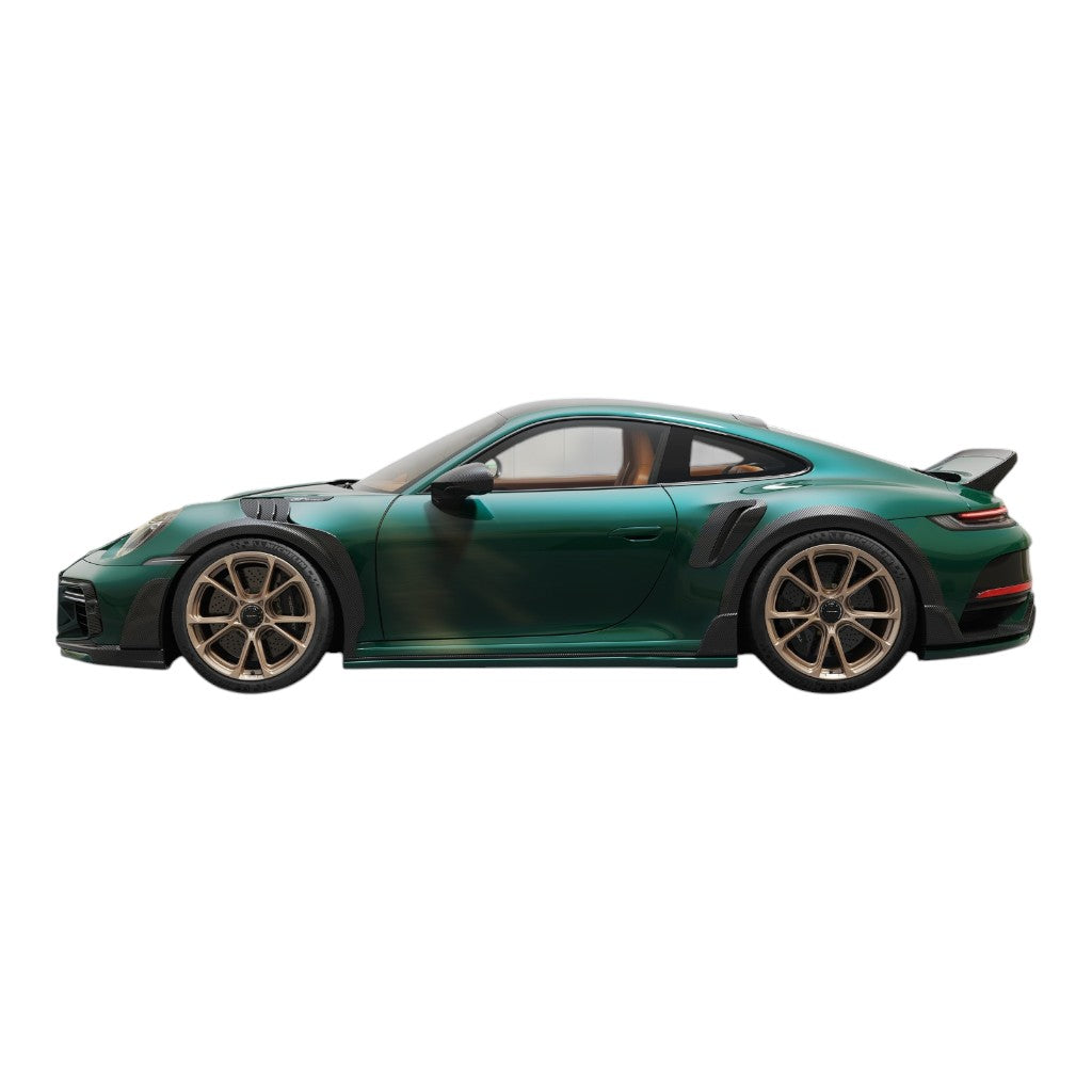 TECHART +92.217.050.002 V02: Комплект ковпаків ступиці Formula Race, чорний для PORSCHE 911 GTstreet R Touring Turbo S Coupe (992.1) Photo-4