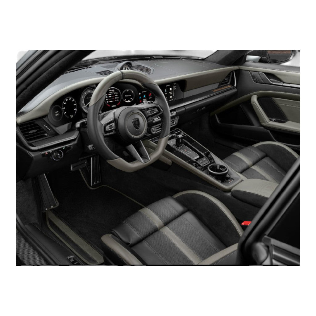 TECHART +92.407.020.002G V08: Інтер'єр Monochrome Manufactory, глянцевий для PORSCHE 911 Gtstreet R Monochrome Turbo S (992.1) Photo-0