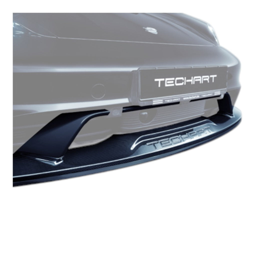 TECHART +9J.100.100.050 V03: Комплект конверсії переднього спойлера для PORSCHE Taycan 4S/Turbo/Turbo S/CrossTurismo/SportTurismo (9J1) Photo-3