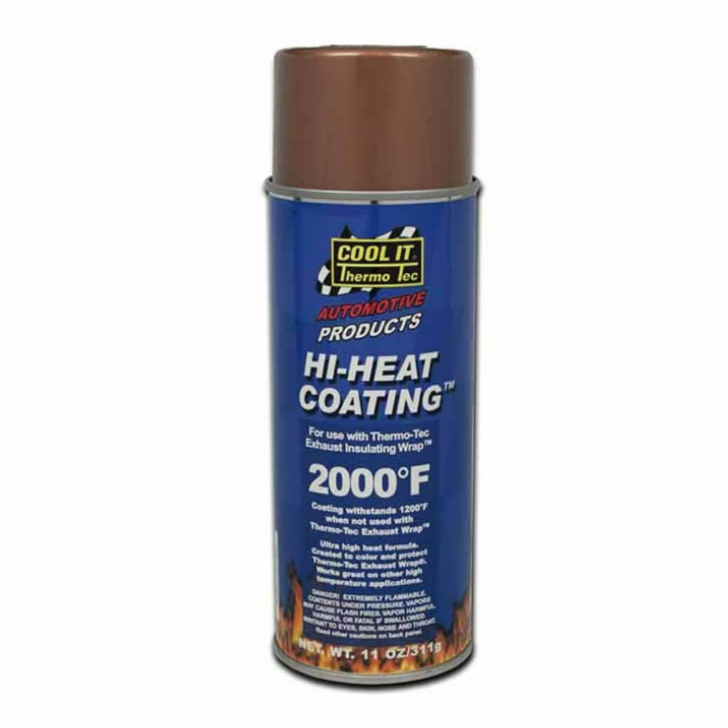 THERMO-TEC 12003 Високотемпературний спрей 11 oz. (330 мл.) Мідний Photo-0
