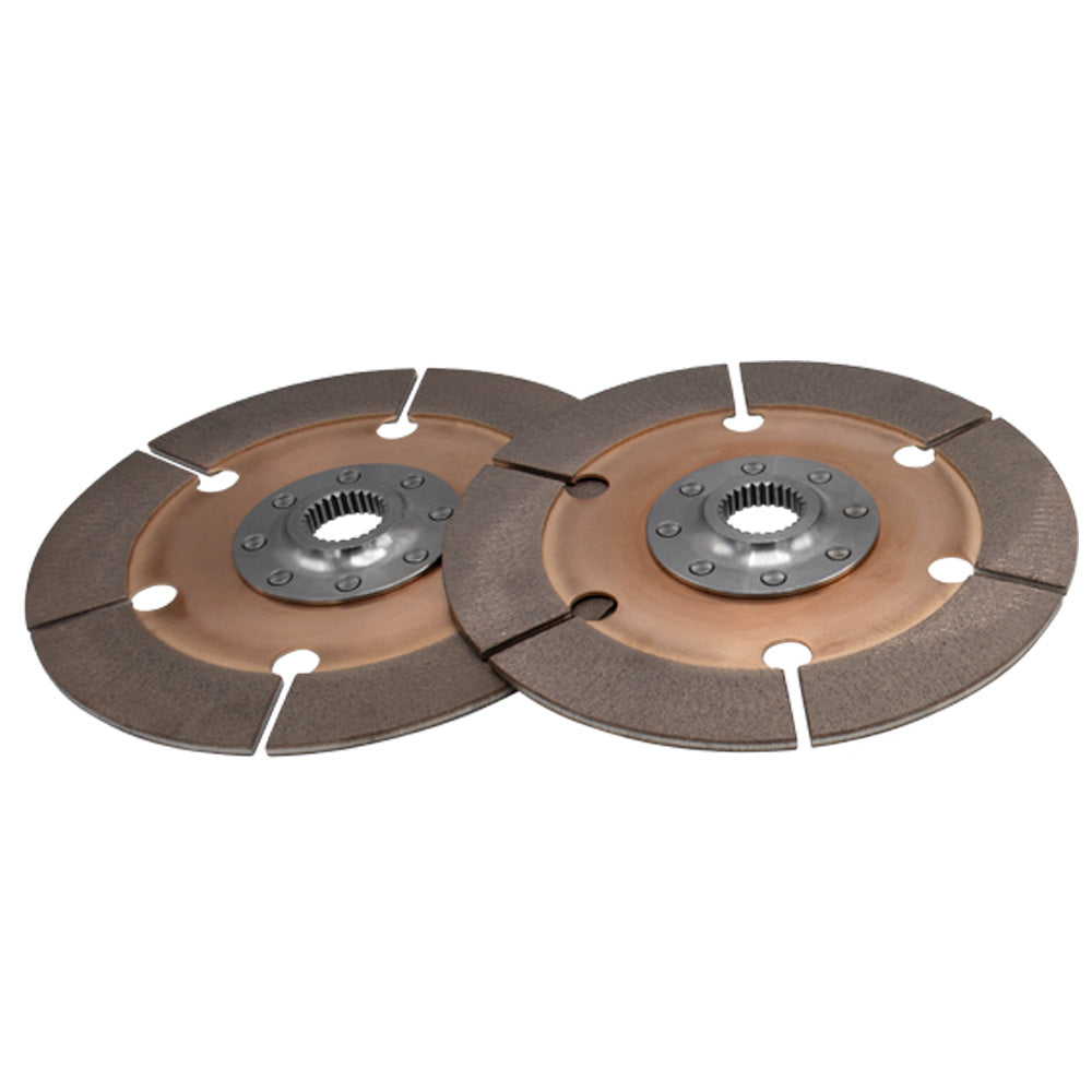 TILTON 64215-1-VV-06 Комплект металевих дисків зчеплення, 8.5", 2 PL, 1-1 / 8" X 10 Photo-1
