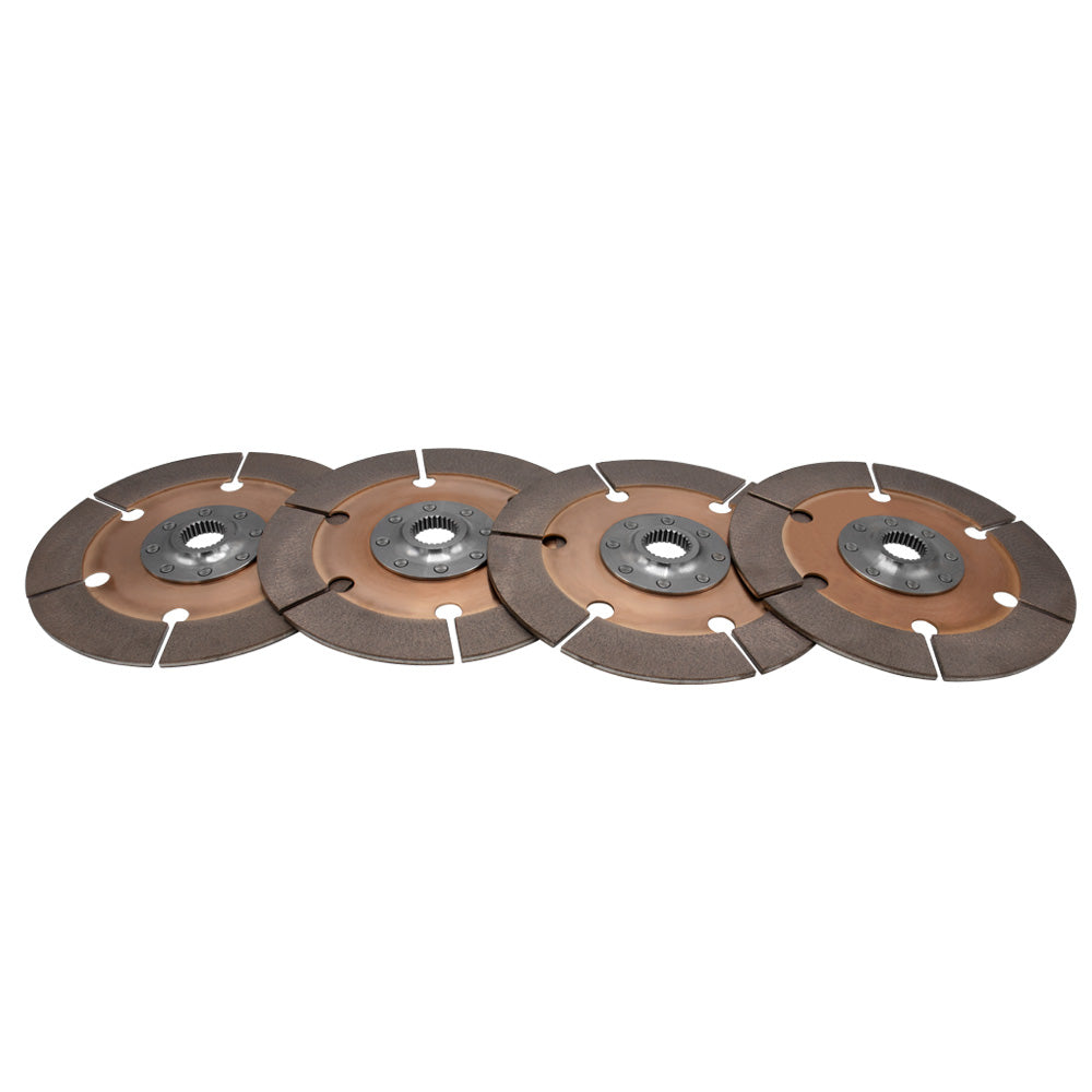 TILTON 64215-1-VVVV-14 Комплект металевих дисків зчеплення, 8.5", 4 PL, 30.8mm X 14 Photo-1