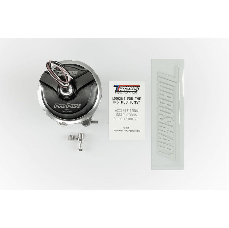 TURBOSMART TS-0208-1212 Клапан скидання надлишкового тиску ProPort з кришкою датчика (чорний) Photo-5