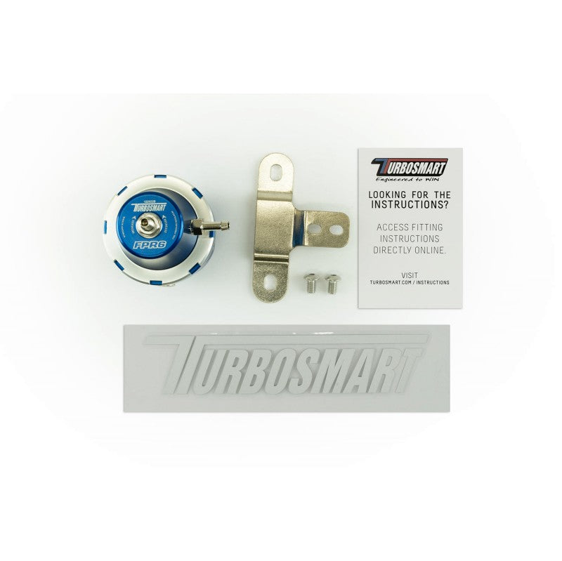 TURBOSMART TS-0404-1021 Регулятор тиску палива -6AN (синій) Photo-5