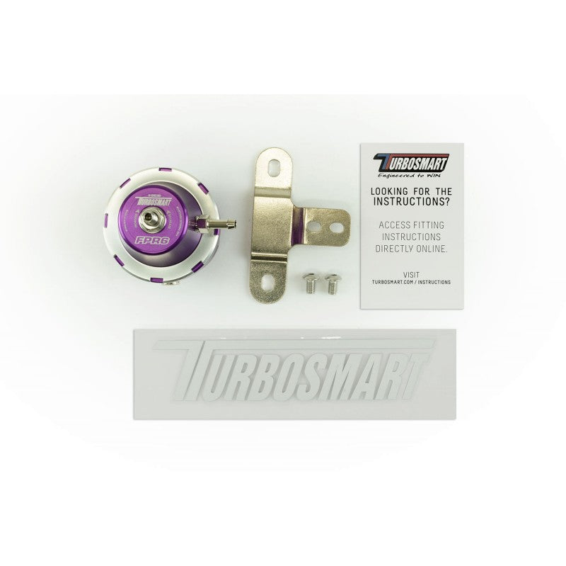 TURBOSMART TS-0404-1023 Регулятор тиску палива -6AN (фіолетовий) Photo-6 