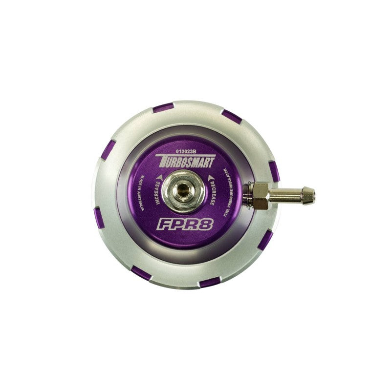 TURBOSMART TS-0404-1033 Регулятор тиску палива -8AN (фіолетовий) Photo-3
