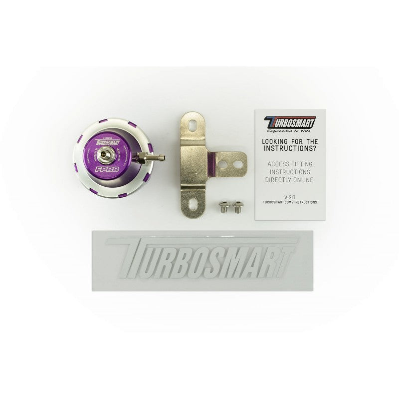 TURBOSMART TS-0404-1033 Регулятор тиску палива -8AN (фіолетовий) Photo-5