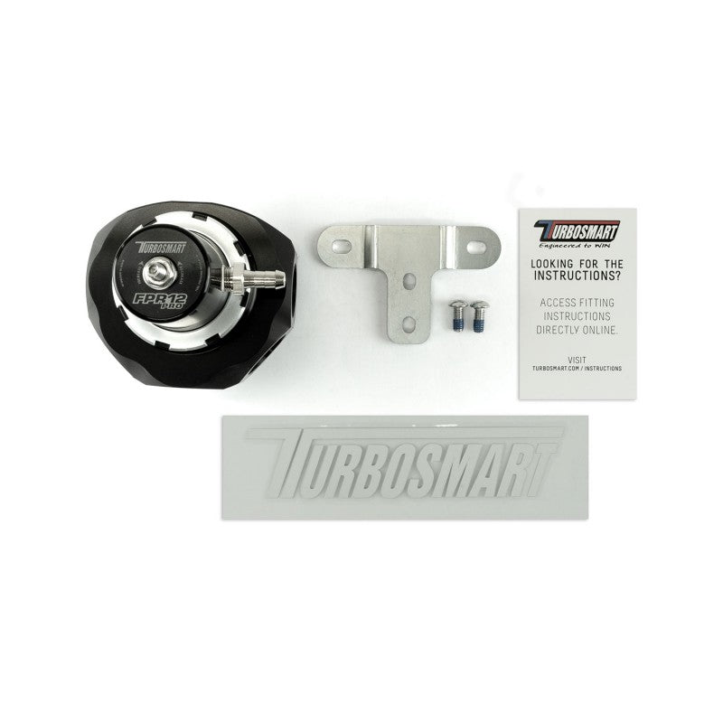 TURBOSMART TS-0404-1252 Регулятор тиску палива -12AN Pro (чорний) Photo-5