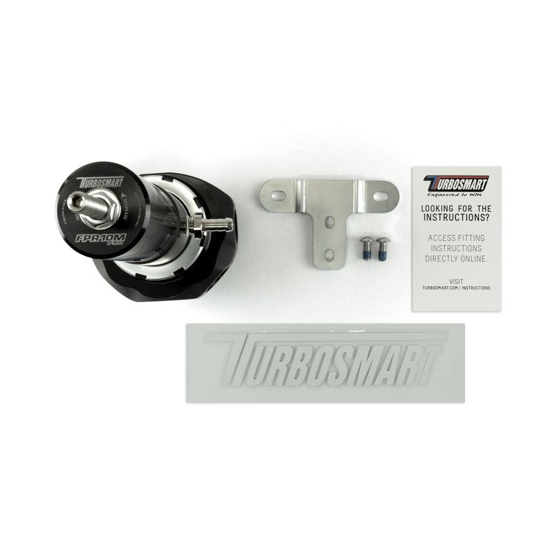TURBOSMART TS-0404-1342 Регулятор тиску палива -10AN Pro M (чорний) Photo-5