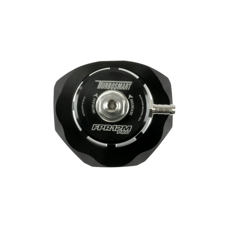TURBOSMART TS-0404-1352 Регулятор тиску палива -12AN Pro M (чорний) Photo-3