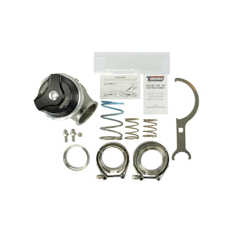 TURBOSMART TS-0554-1242 Зовнішній вестгейт для стисненого газу GenV WG50CG ProGate50 7psi (чорний) Photo-5