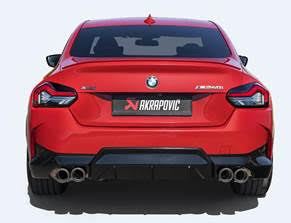 AKRAPOVIC S-BM/T/32H Вихлопна система Slip-On Line (титан) для BMW M240i (G42) 2022-2024 Photo-0