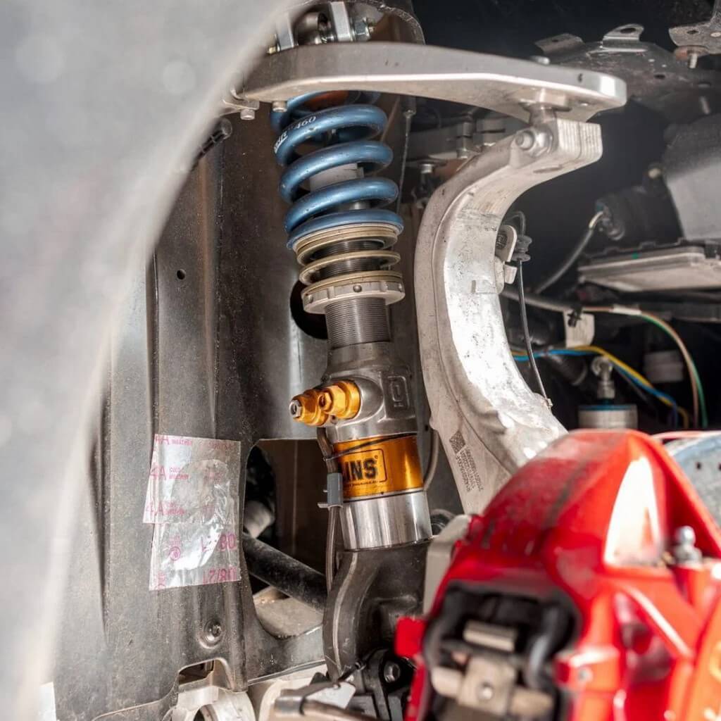 UNPLUGGED PERFORMANCE UP-MS2-361-1.1 Койловери Pikes Peak Spec UP x Ohlins TTX (чотириходові) для TESLA Model S Plaid 2021- Photo-4