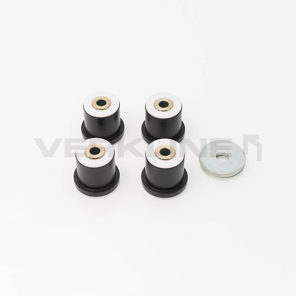VERKLINE POW-001-85 Комплект поліуретанових втулок 37 мм (для треку) для AUDI S2 (B4) Photo-1