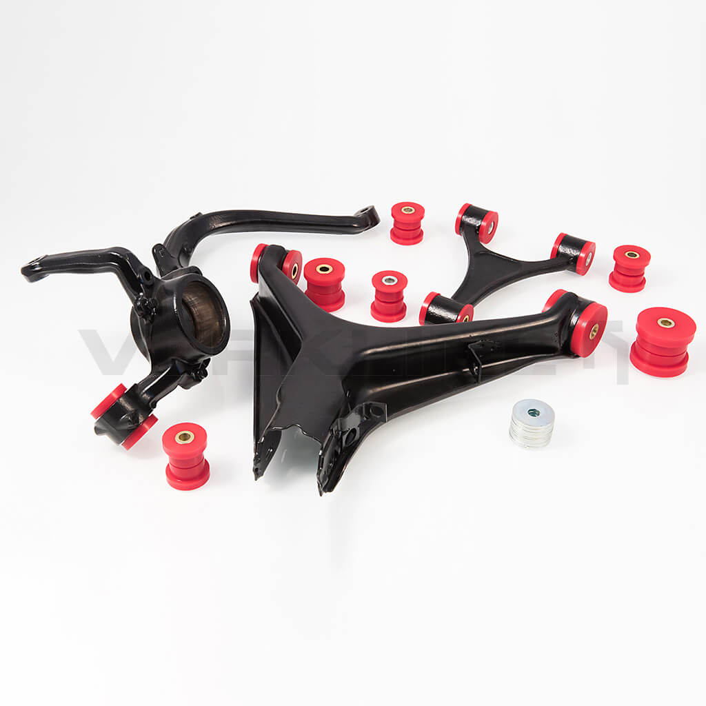 VERKLINE POW-049-75 Повний комплект поліуретанових втулок задніх литих важелів (для вулиці) для AUDI RS4 / S4 (B5) Photo-0