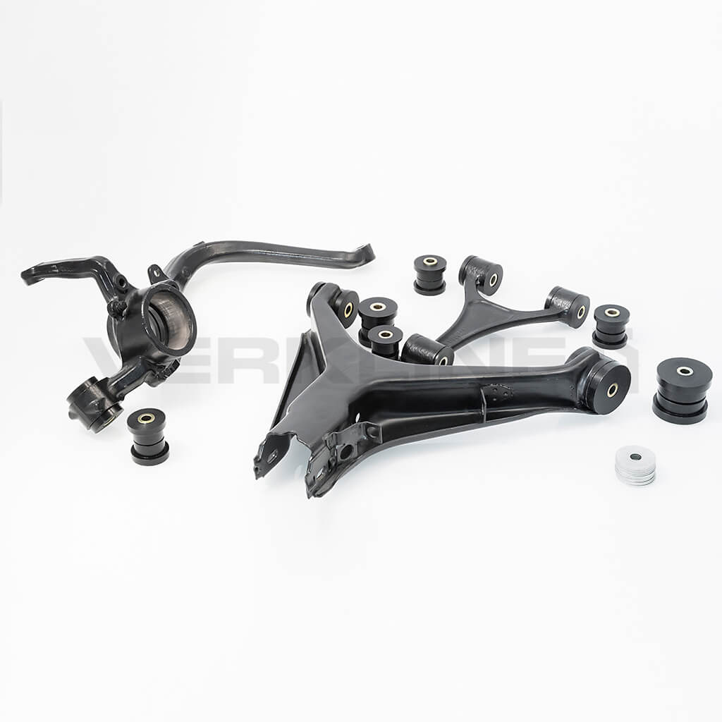 VERKLINE POW-049-85 Повний комплект поліуретанових втулок задніх литих важелів (для треку) для AUDI RS4 / S4 (B5) Photo-0