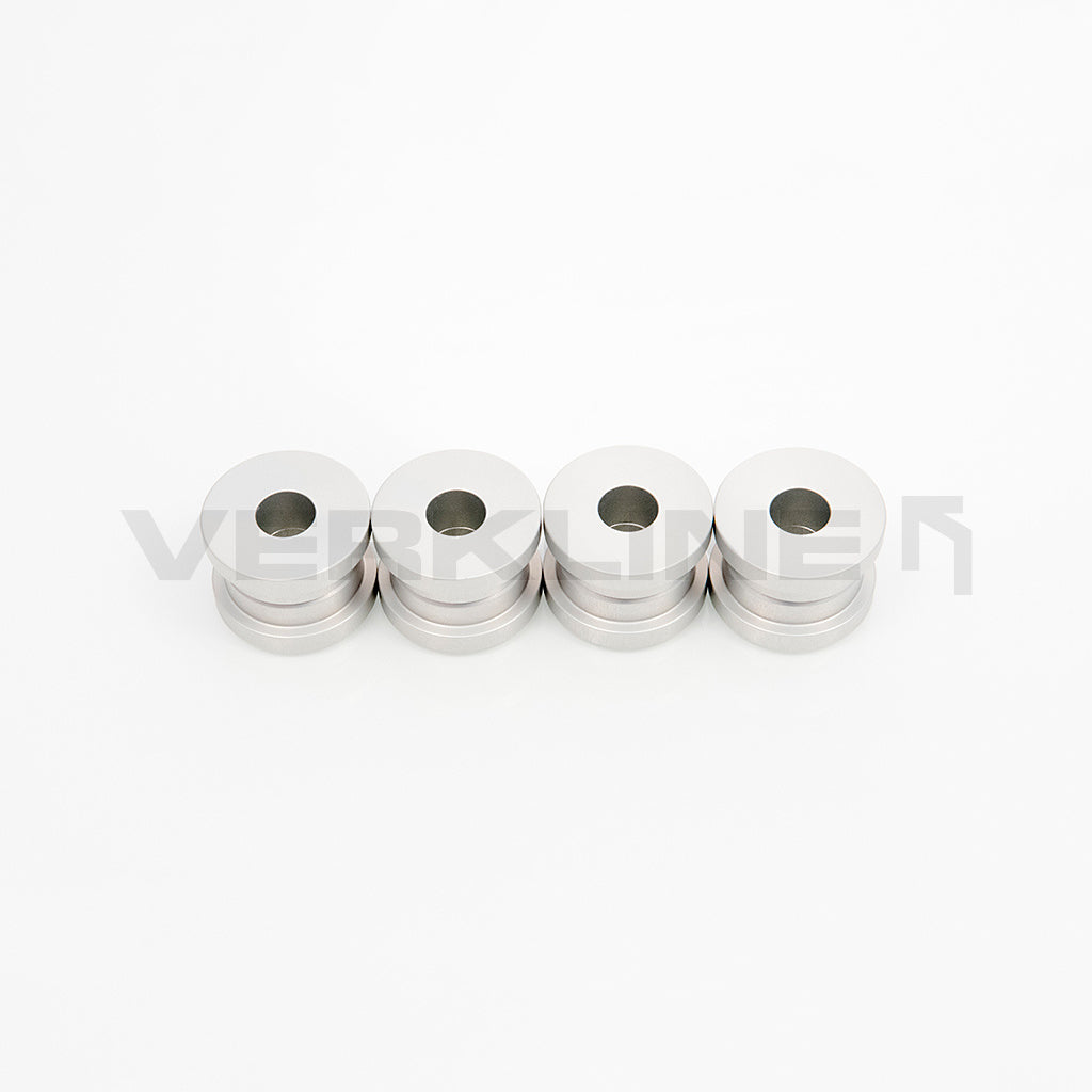 VERKLINE SBK-011 Комплект задніх втулок підрамника (алюміній) 8 шт для AUDI S4 / S6 (C4) Photo-1