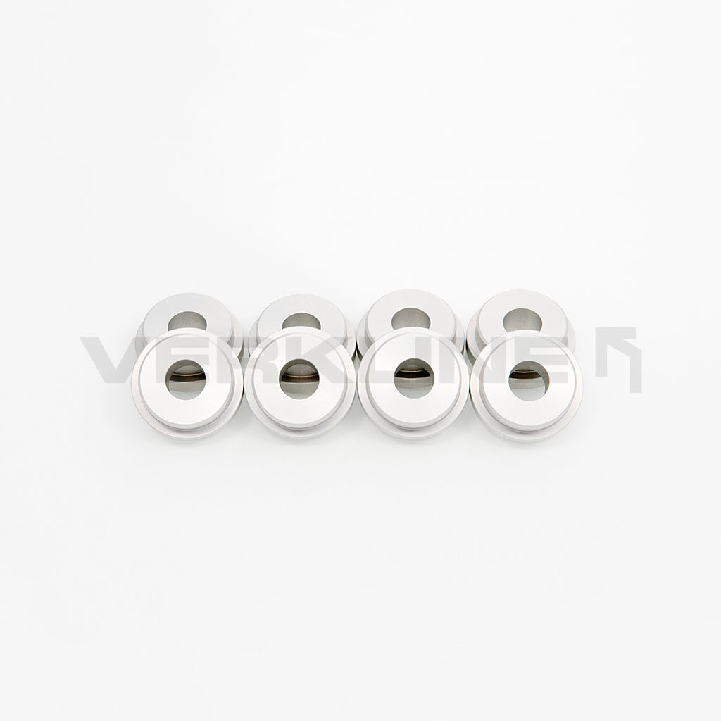 VERKLINE SBK-011 Комплект задніх втулок підрамника (алюміній) 8 шт для AUDI S4 / S6 (C4) Photo-0