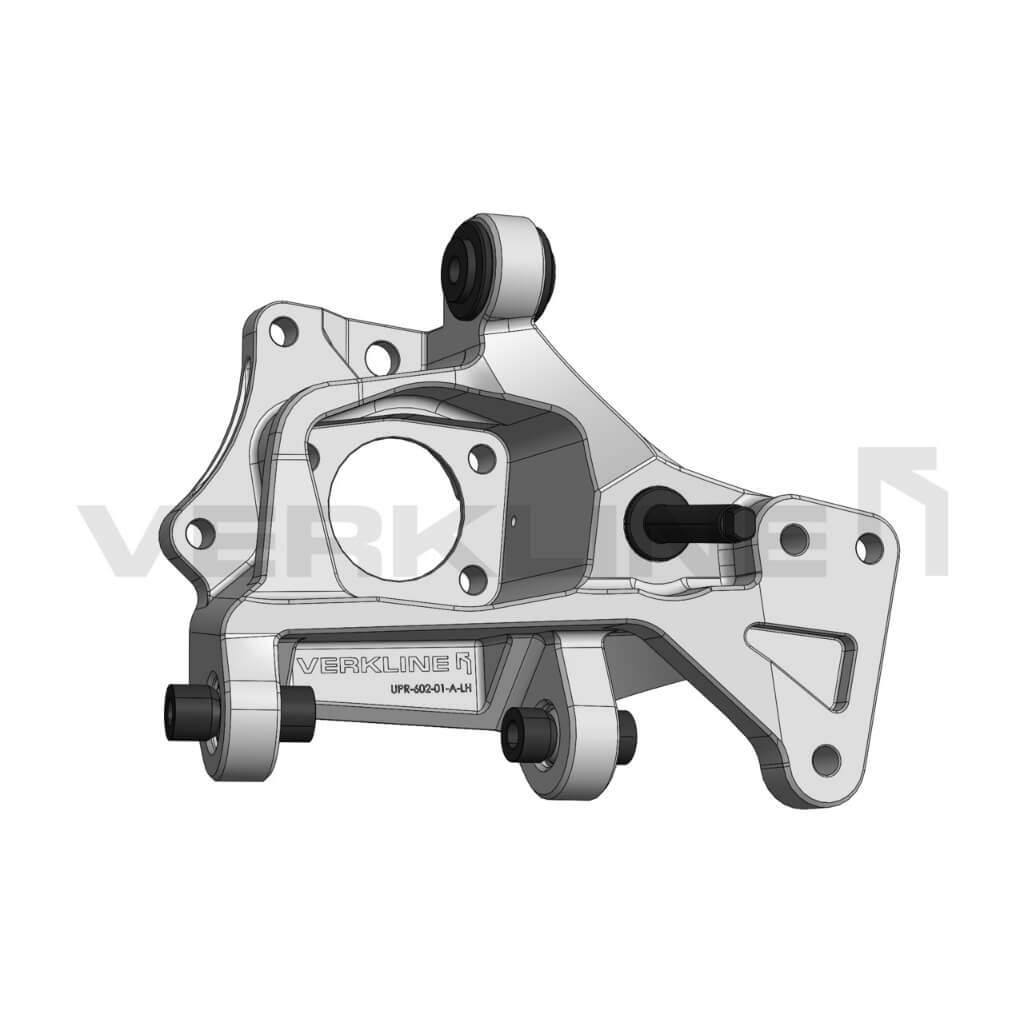 VERKLINE UPR-602 Комплект легких задніх кулаків (алюміній) для TOYOTA GR Yaris (XP210) 2020- Photo-1