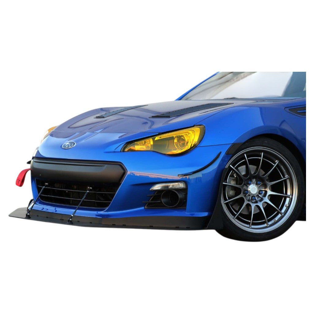 VERUS ENGINEERING A0001A Передній спліттер Street для SUBARU BRZ 2013-2016 / SCION FR-S 2013-2016 / TOYOTA GT86 (ZN6 / ZC6) 2013-2016 Photo-2