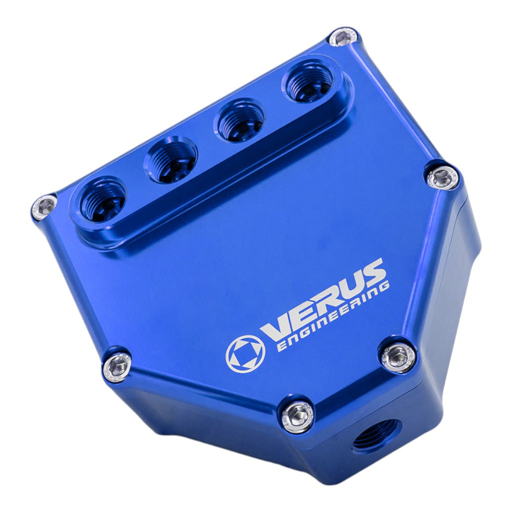 VERUS ENGINEERING A0002A-BLU Подвійний повітряно-масляний сепаратор, блакитний для SUBARU BRZ / SCION FR-S / TOYOTA GT86 (ZN6 / ZC6) Photo-0