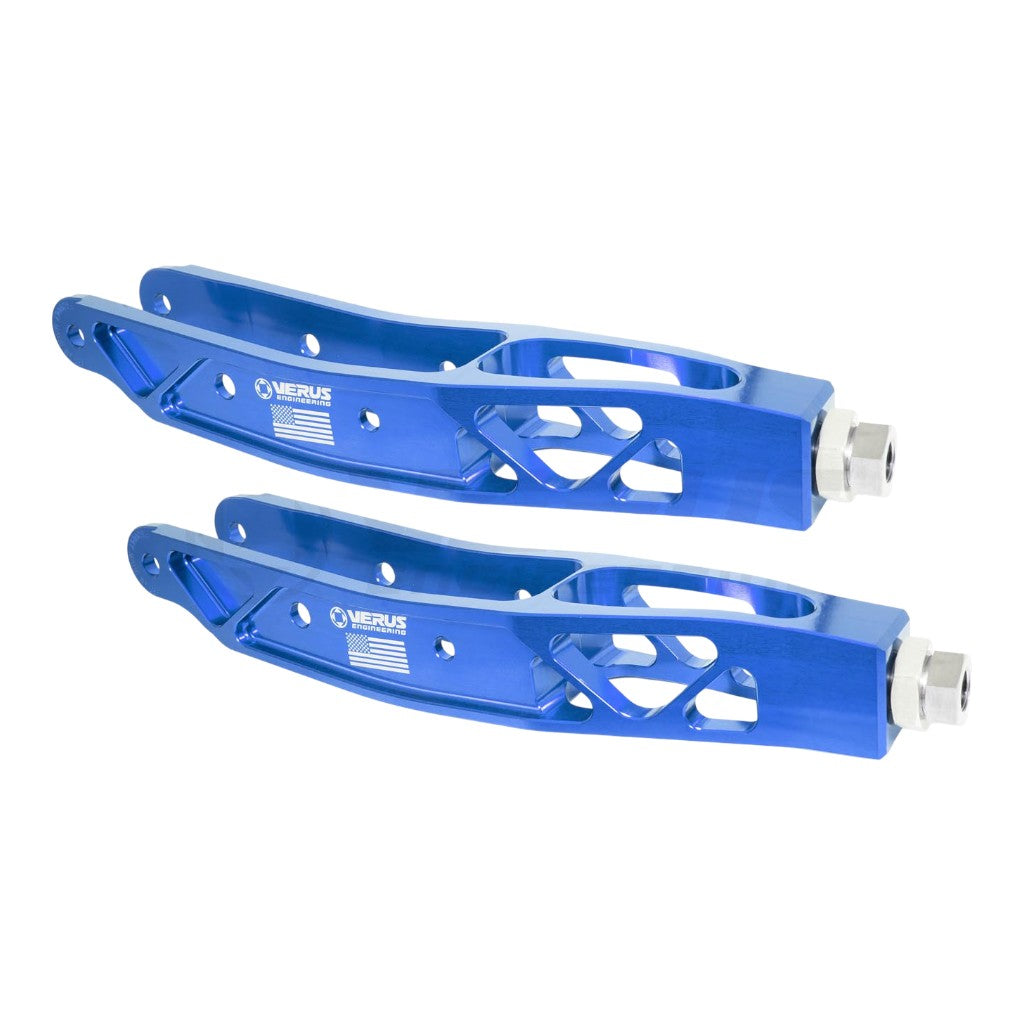 VERUS ENGINEERING A0005A-BLU Комплект задніх важелів 7000 серії, блакитний для SUBARU WRX/STI (VA) / SUBARU BRZ (VA) / TOYOTA GT86 (ZN6 / ZC6) / GR86 (VA) Photo-0