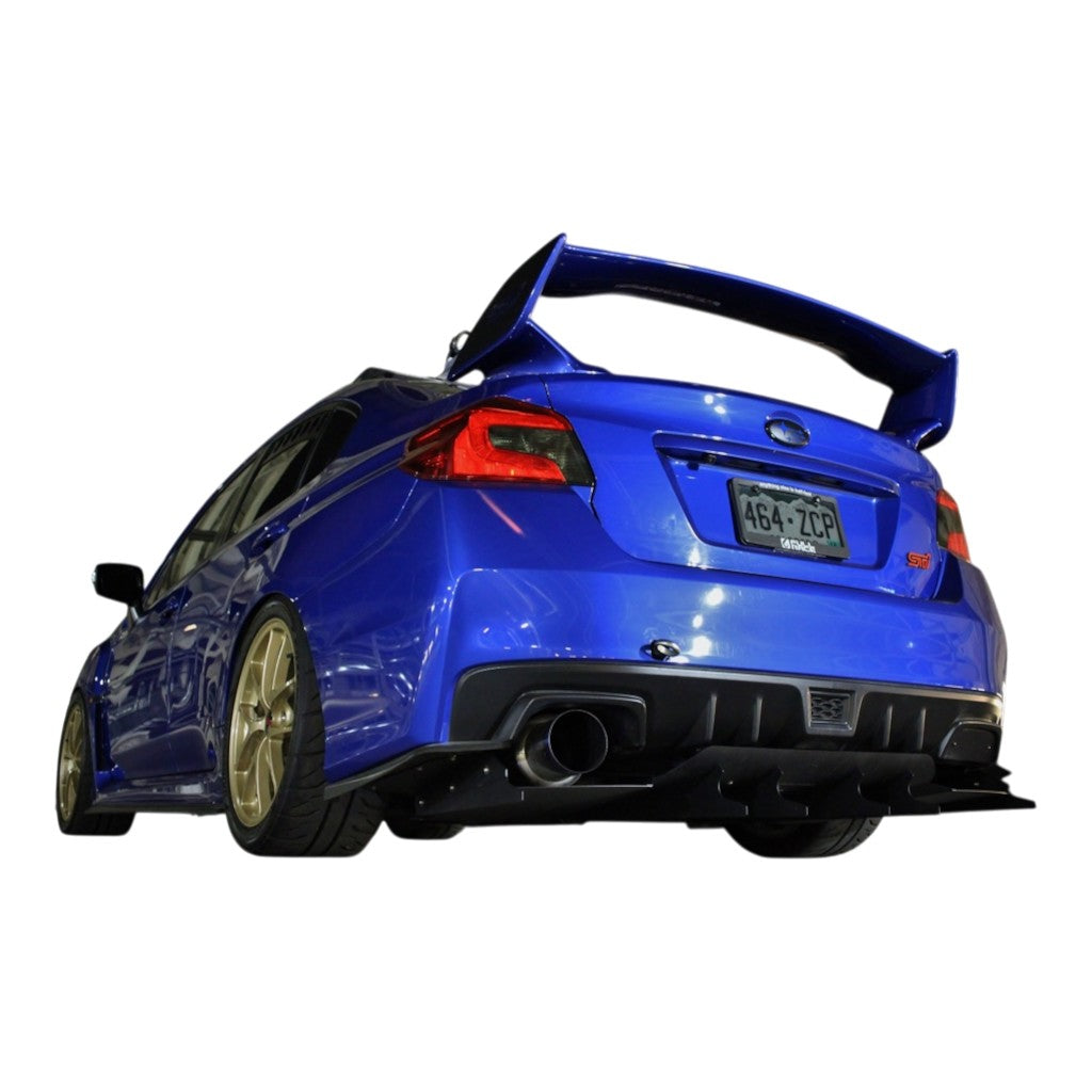 VERUS ENGINEERING A0028A Комплект заднього дифузора для SUBARU WRX / STI (VA) Photo-2
