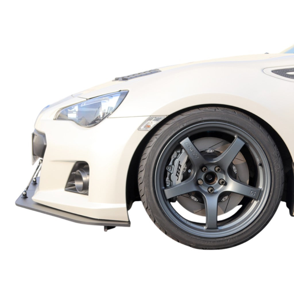 VERUS ENGINEERING A0091A Комплект двосекційного переднього спліттера для SUBARU BRZ 2013-2016 / SCION FRS 2013-2016 / TOYOTA GT86 (ZN6 / ZC6) Photo-1