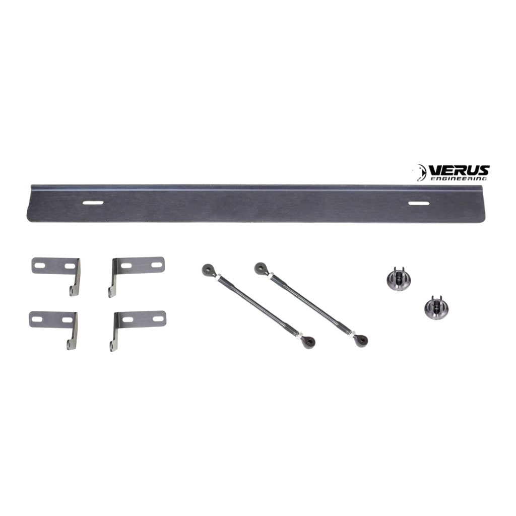 VERUS ENGINEERING A0124A Комплект переднього спліттера для SUBARU BRZ 2017-2021 / SCION FRS 2017-2021 / TOYOTA GT86 2017-2021 Photo-1