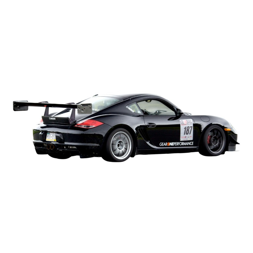VERUS ENGINEERING A0138A Комплект заднього антикрила V1X з карбоновим спойлером для PORSCHE Cayman (987) Photo-3