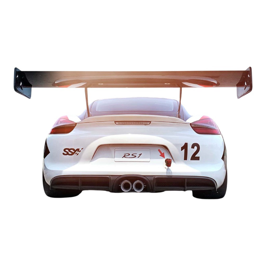 VERUS ENGINEERING A0149A Комплект заднього антикрила V1X для PORSCHE Cayman GT4 (718 / 981) Photo-1