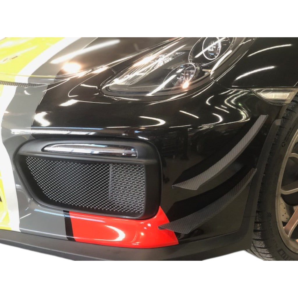 VERUS ENGINEERING A0151A Комплект двоелементних канардів для PORSCHE Cayman GT4 (981) Photo-1